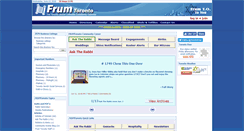 Desktop Screenshot of frumtoronto.com