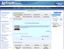 Tablet Screenshot of frumtoronto.com